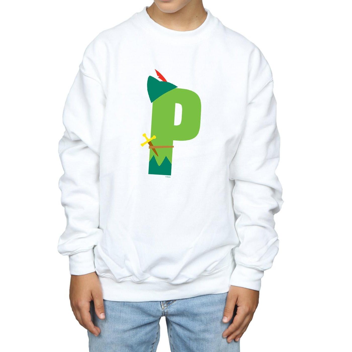 Disney  Alphabet P Is For Peter Pan Sweatshirt 