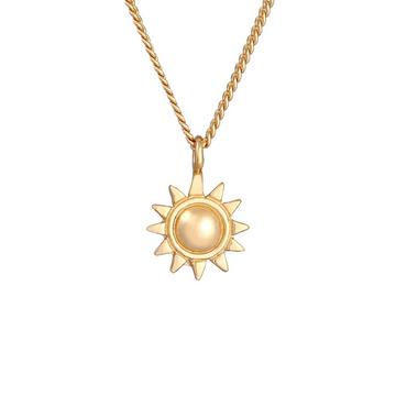 Halskette Sonne Strahlend