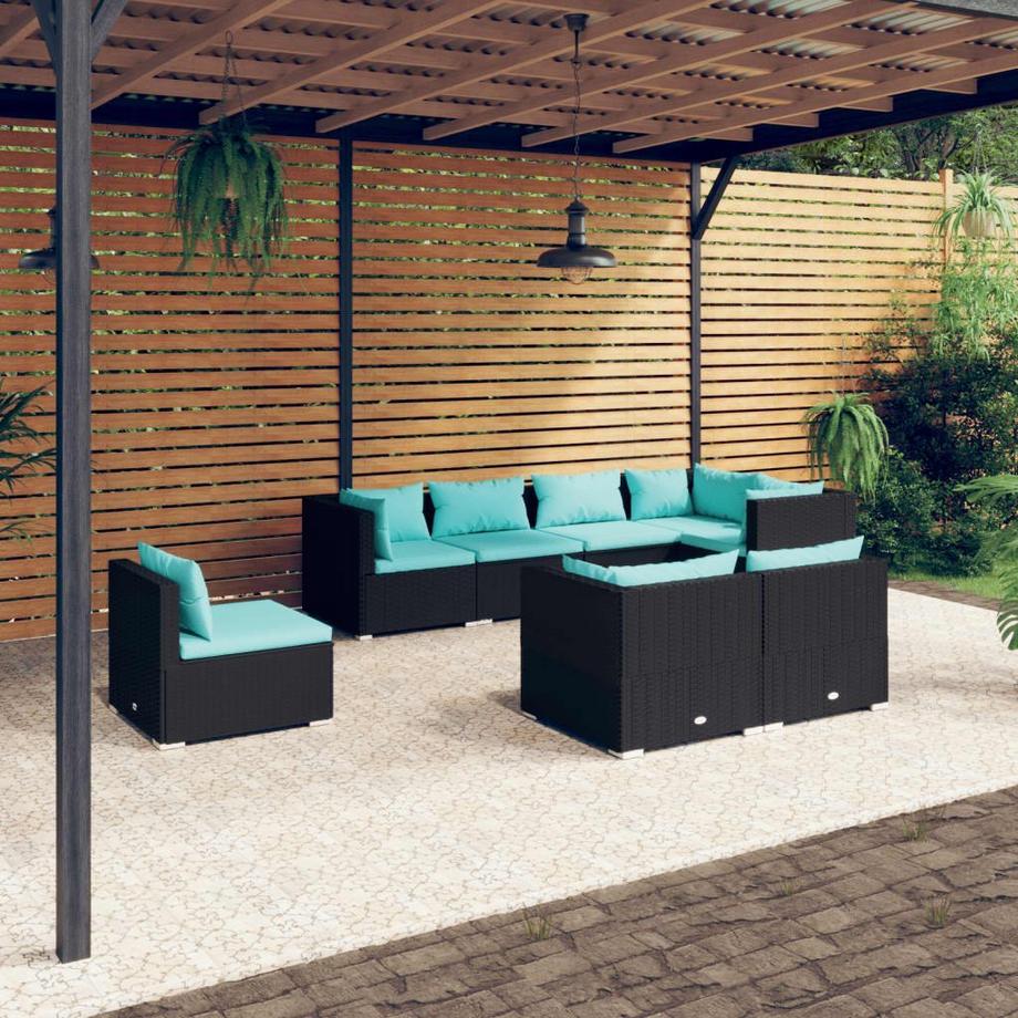 VidaXL Garten lounge set poly-rattan  