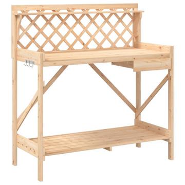 Banc de rempotage bois