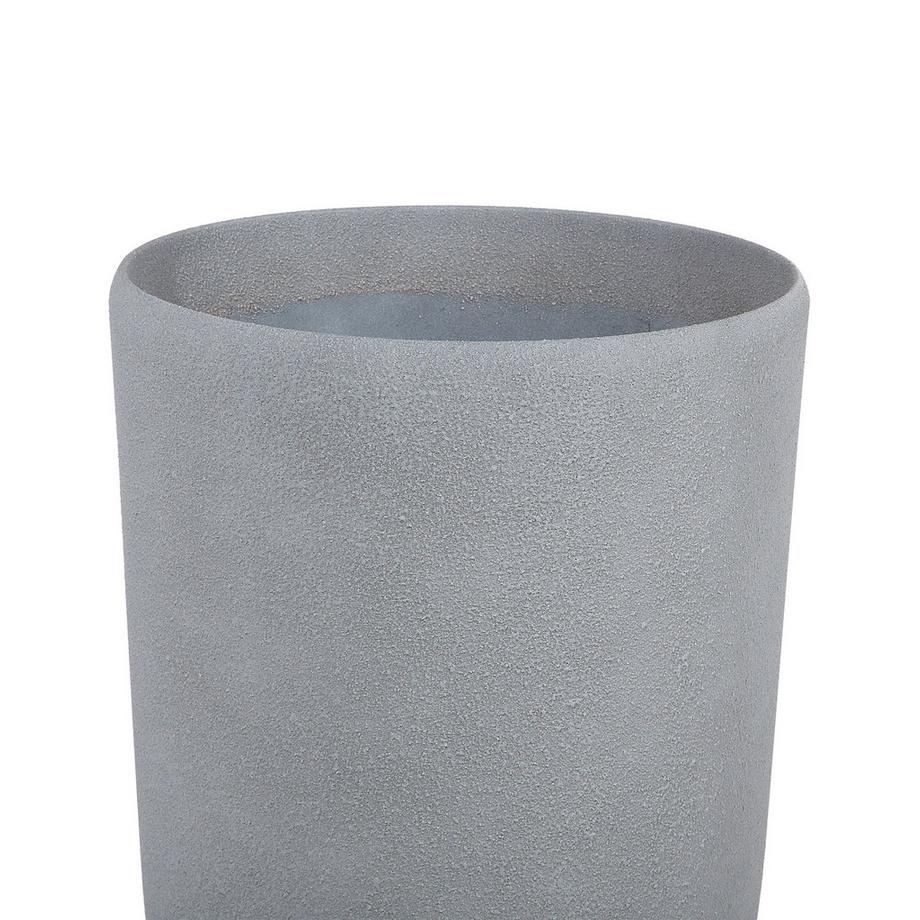 Beliani Set di 2 vasi per piante en Fibra d'argilla Industriale ABDERA  