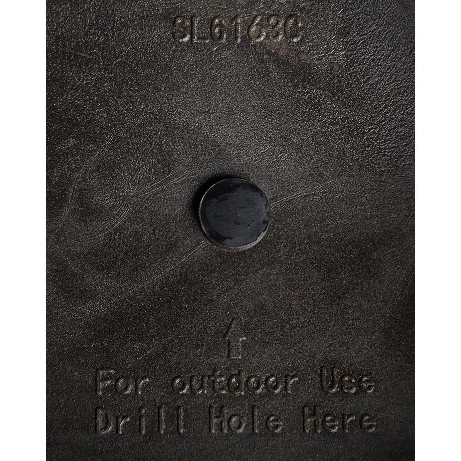 Beliani Set di 2 vasi per piante en Fibra d'argilla Industriale ABDERA  