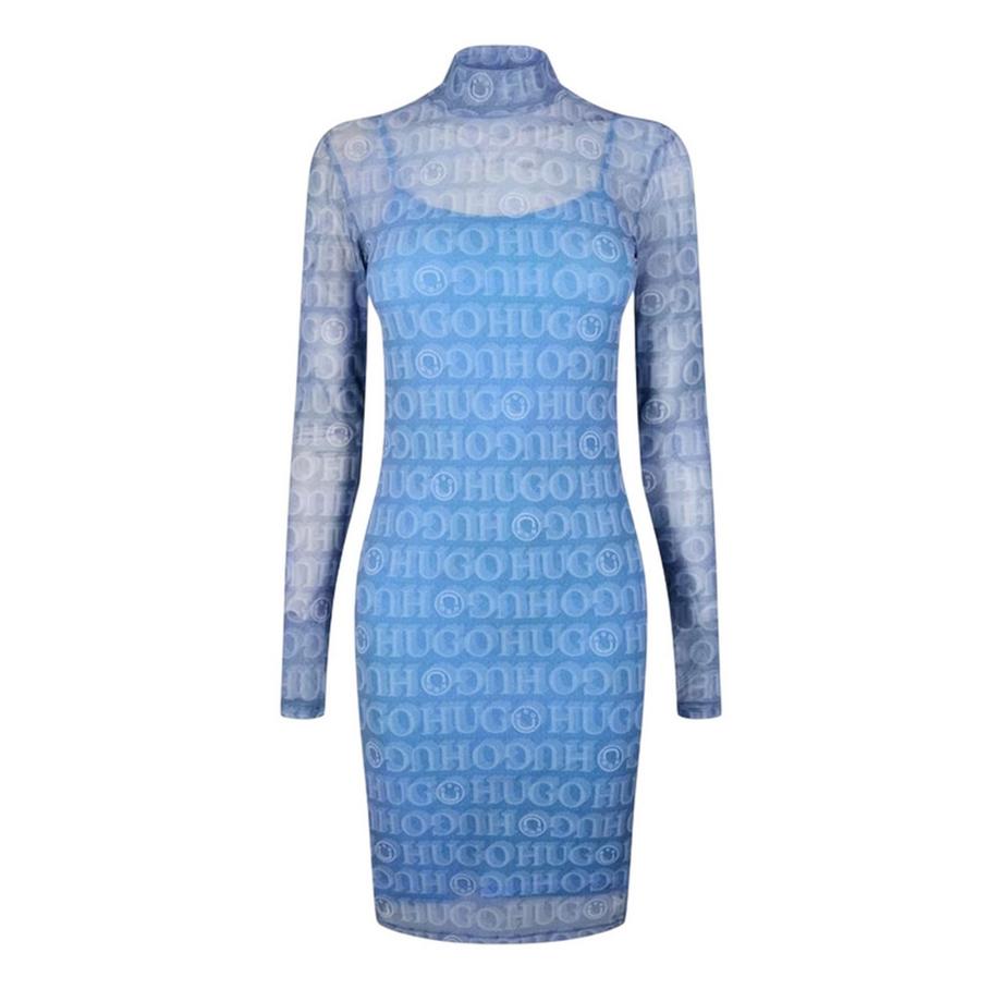 Robe Courte Motiftyle Logo Partout Noella