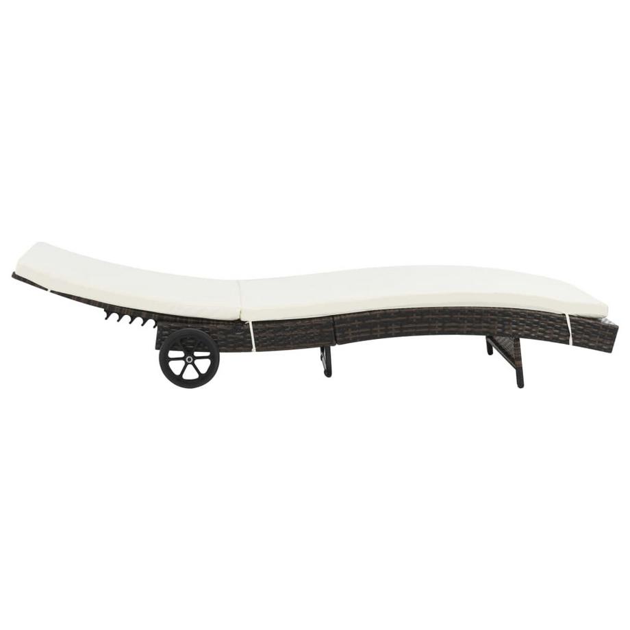 VidaXL Sonnenliege poly-rattan  