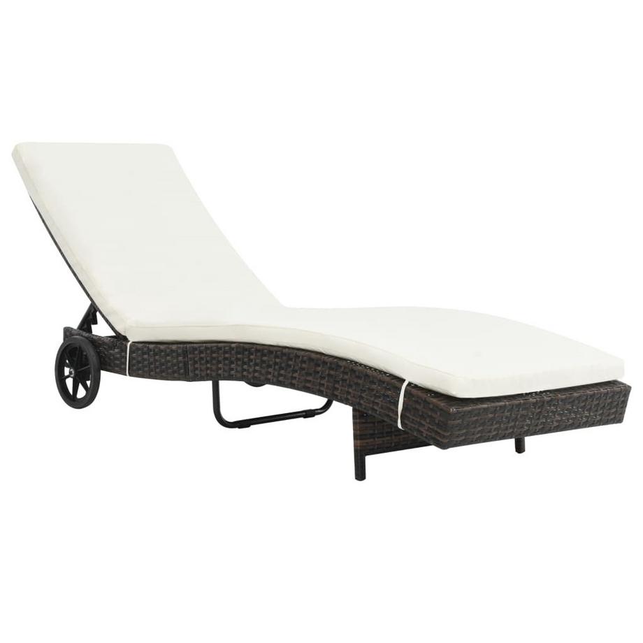 Sonnenliege poly-rattan