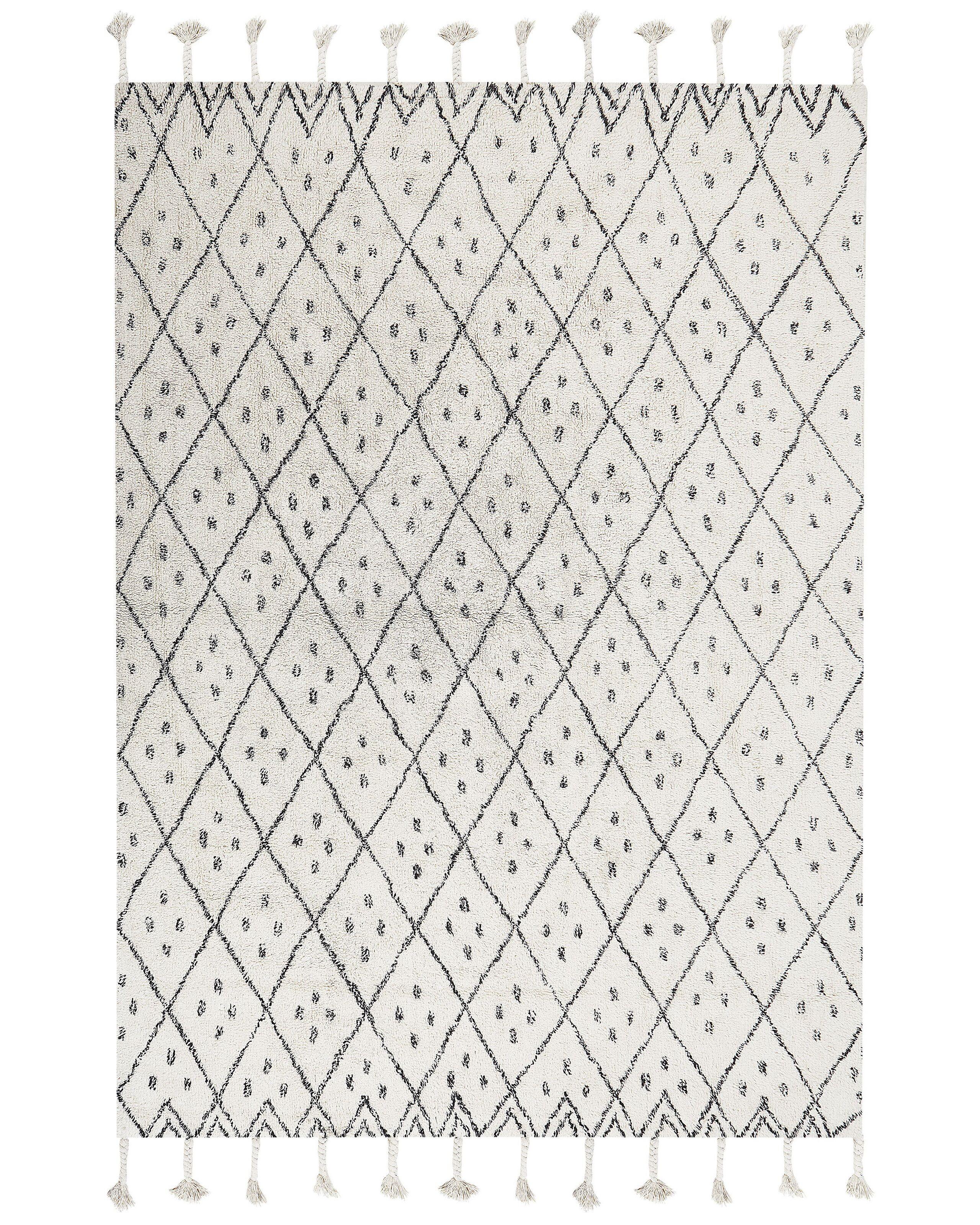 Beliani Tapis en Coton Boho AGADIR  