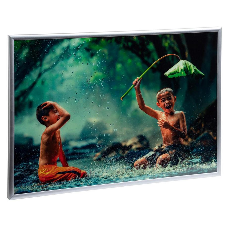Exacompta Cadre photo mural aluminium A3 - x 12  
