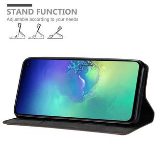 Cadorabo  Housse compatible avec Samsung Galaxy S10e - Coque de protection avec fermeture magnétique, fonction de support et compartiment pour carte 