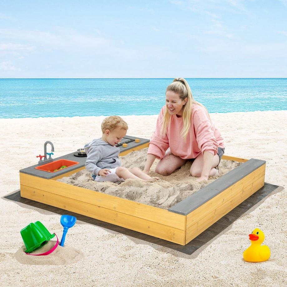 Northix Bac à sable pour enfants avec cuisine intégrée  