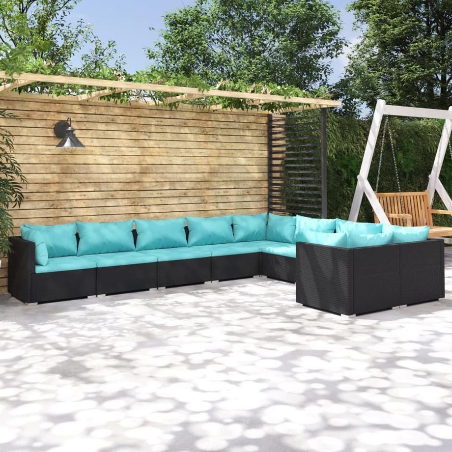 VidaXL Garten-lounge-set poly-rattan  