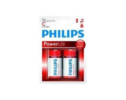 PHILIPS  PHILIPS C POWER ALKALINE BATTERY 2-PACK 