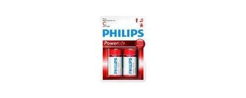 PHILIPS  PHILIPS C POWER ALKALINE BATTERY 2-PACK 