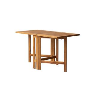 Tikamoon Table de jardin pliable en acacia massif 2/4 pers. Capri  