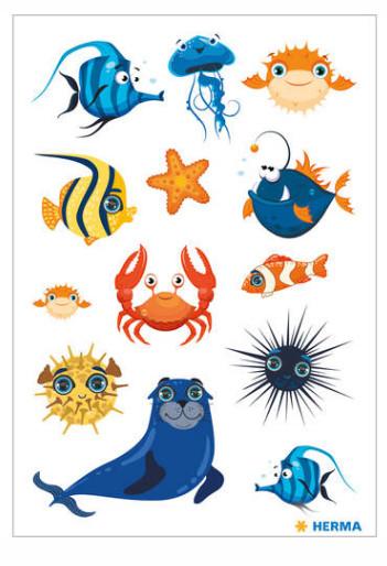 HERMA  HERMA Cheeky Sea Creatures Aufkleber für Kinder 