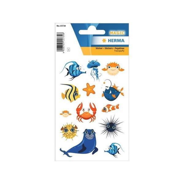 Image of Cheeky Sea Creatures Aufkleber für Kinder Multicolor