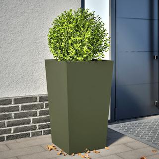 VidaXL Jardinière acier  