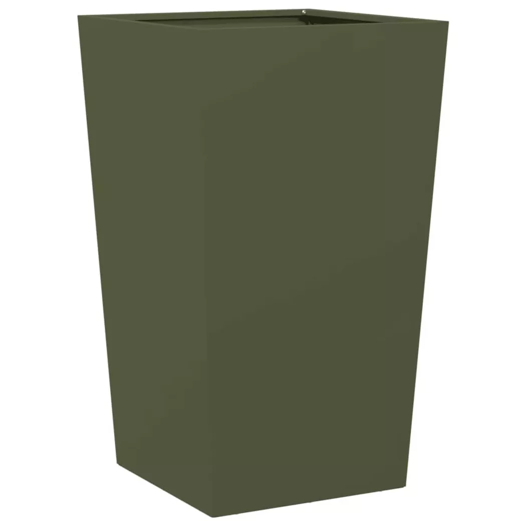 VidaXL - Jardinière acier, One Size, Vert