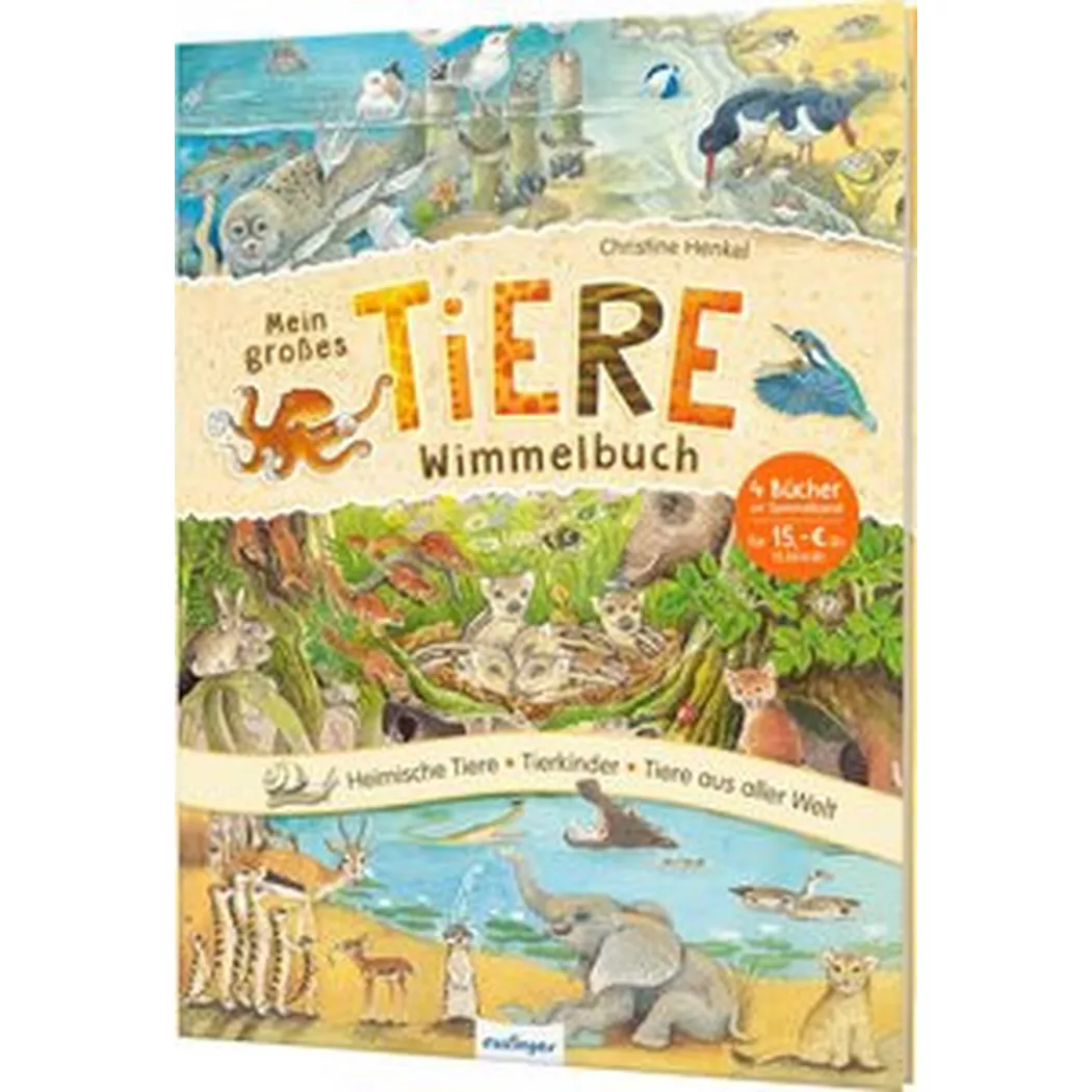 Thienemann - Mein großes Tiere-Wimmelbuch, Henkel, Christine (Illustrationen)