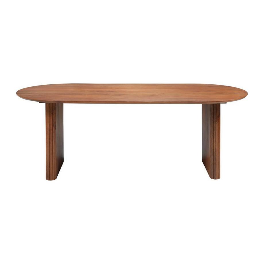 Vente-unique Tavolo da pranzo 8 coperti in Legno di mango Naturale - BALIMELA  