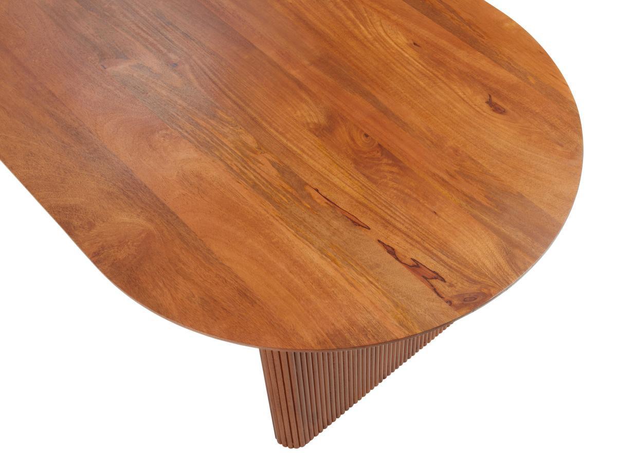 Vente-unique Tavolo da pranzo 8 coperti in Legno di mango Naturale - BALIMELA  