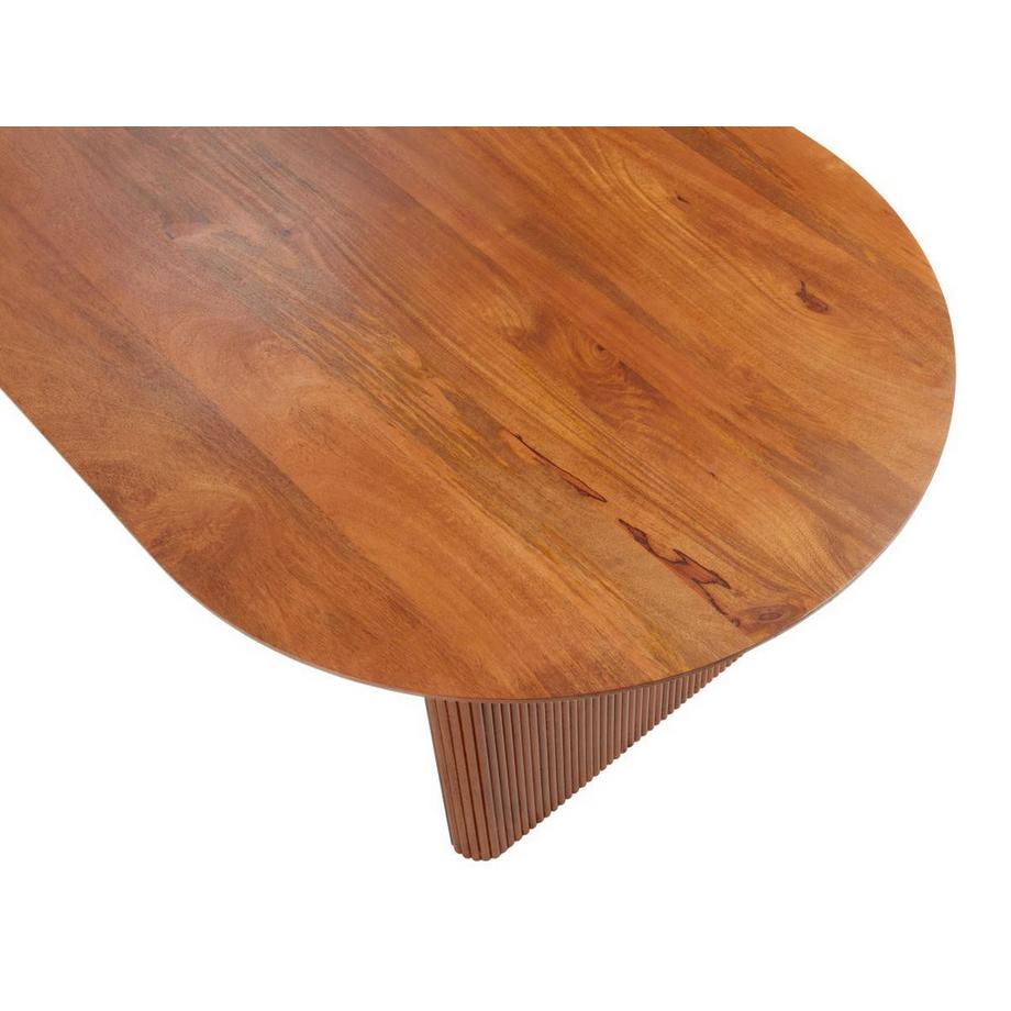 Vente-unique Tavolo da pranzo 8 coperti in Legno di mango Naturale - BALIMELA  