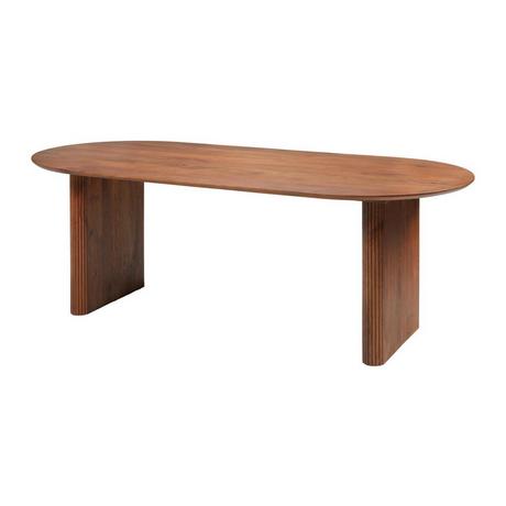 Vente-unique Tavolo da pranzo 8 coperti in Legno di mango Naturale - BALIMELA  