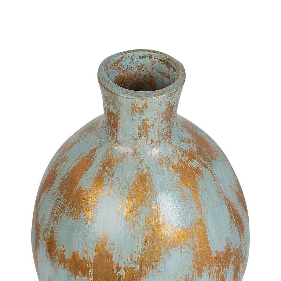 Beliani Vase décoratif en Terre cuite Traditionnel DIKAJA  