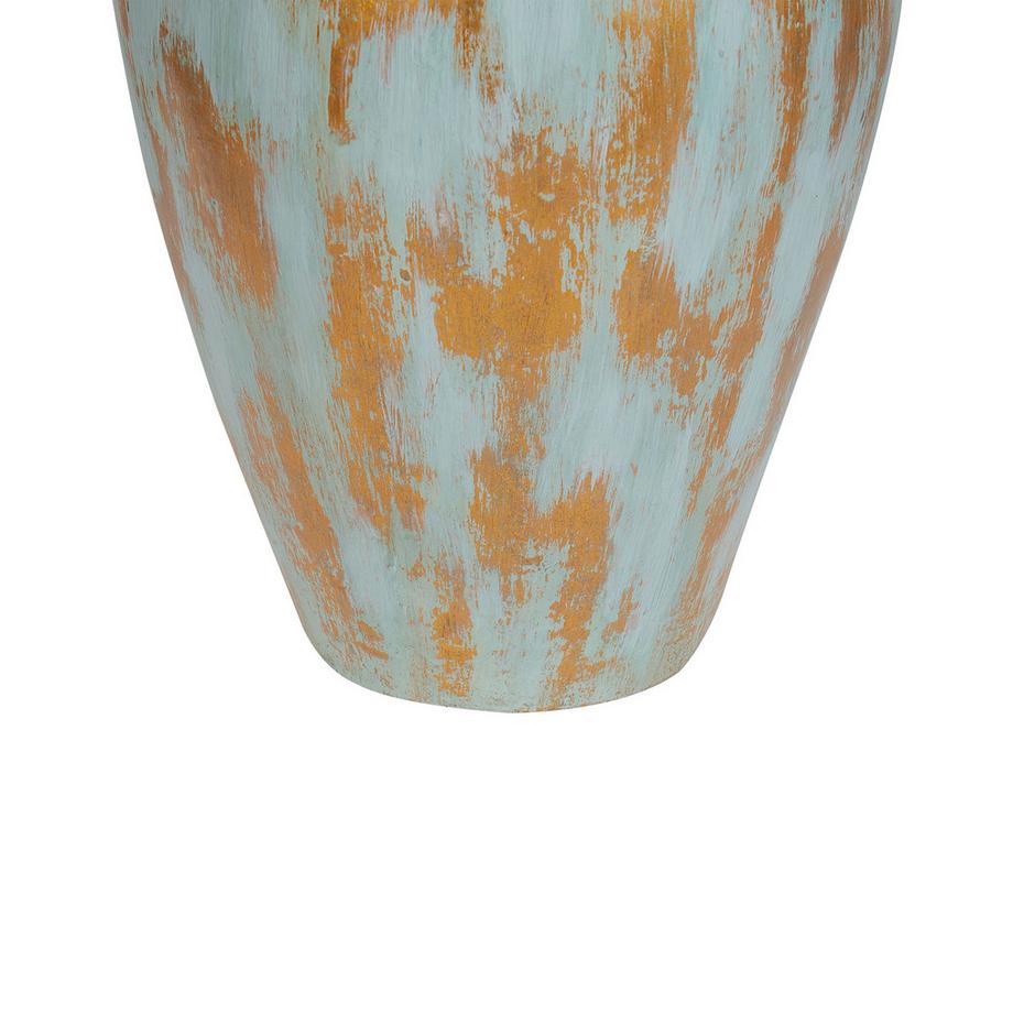 Beliani Vase décoratif en Terre cuite Traditionnel DIKAJA  