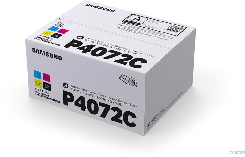 Image of SAMSUNG Toner Rainbow Kit CMYBK SU382A CLP 320/325 1000/1500 Seiten