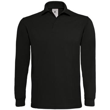 B&C PoloShirt Heavymill, Langarm