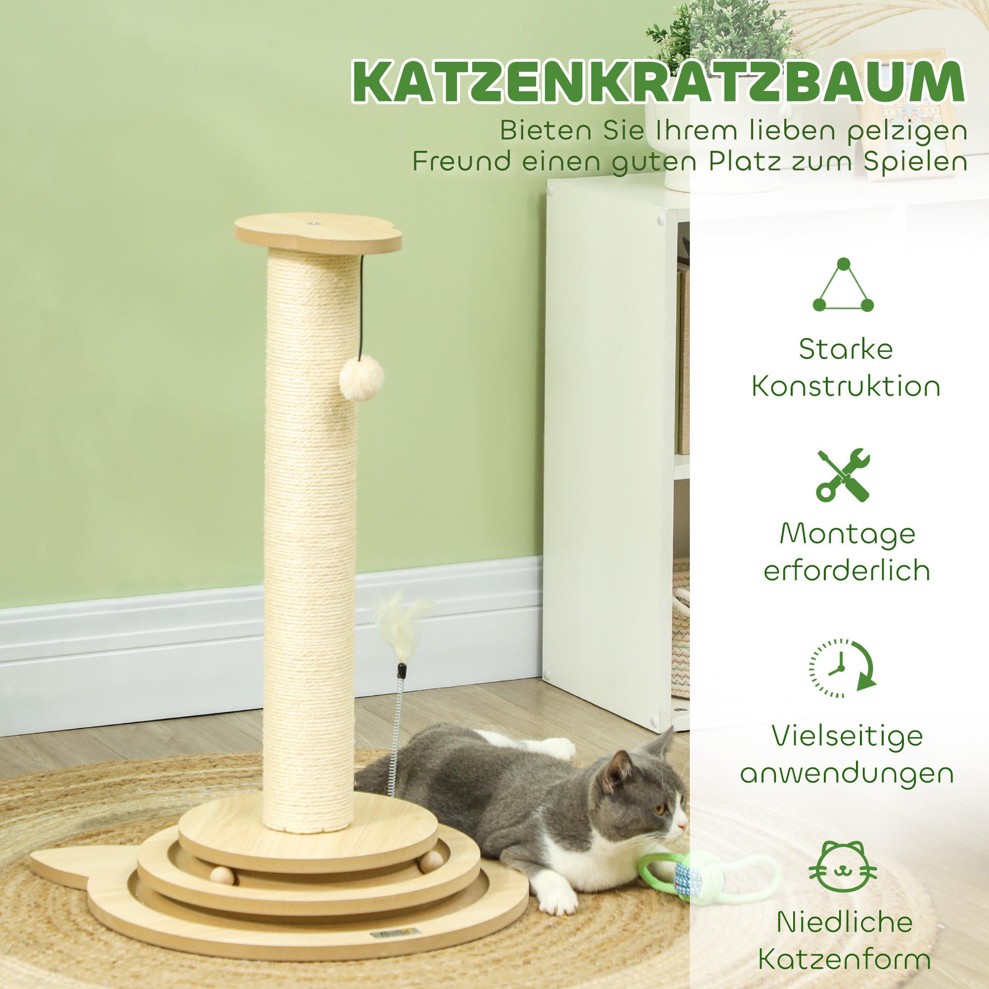 PawHut  Kratzstamm 