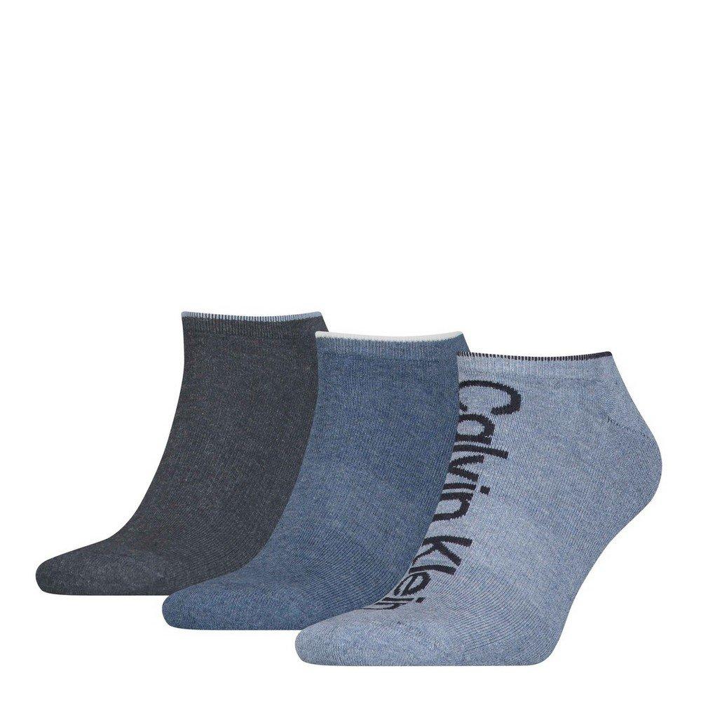 Image of Sneakersocken (3erpack) Unisex Blau Denim 40.5