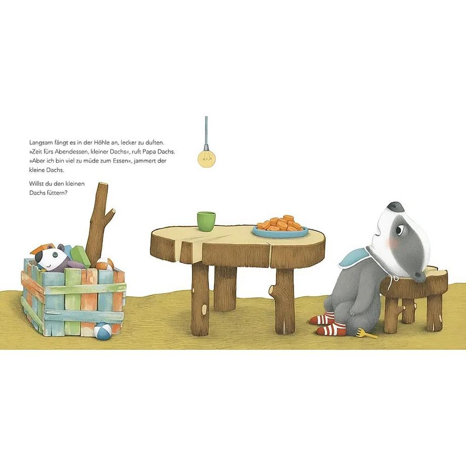 Ich bin gar nicht müde, sagt der kleine Dachs X Couverture rigide 