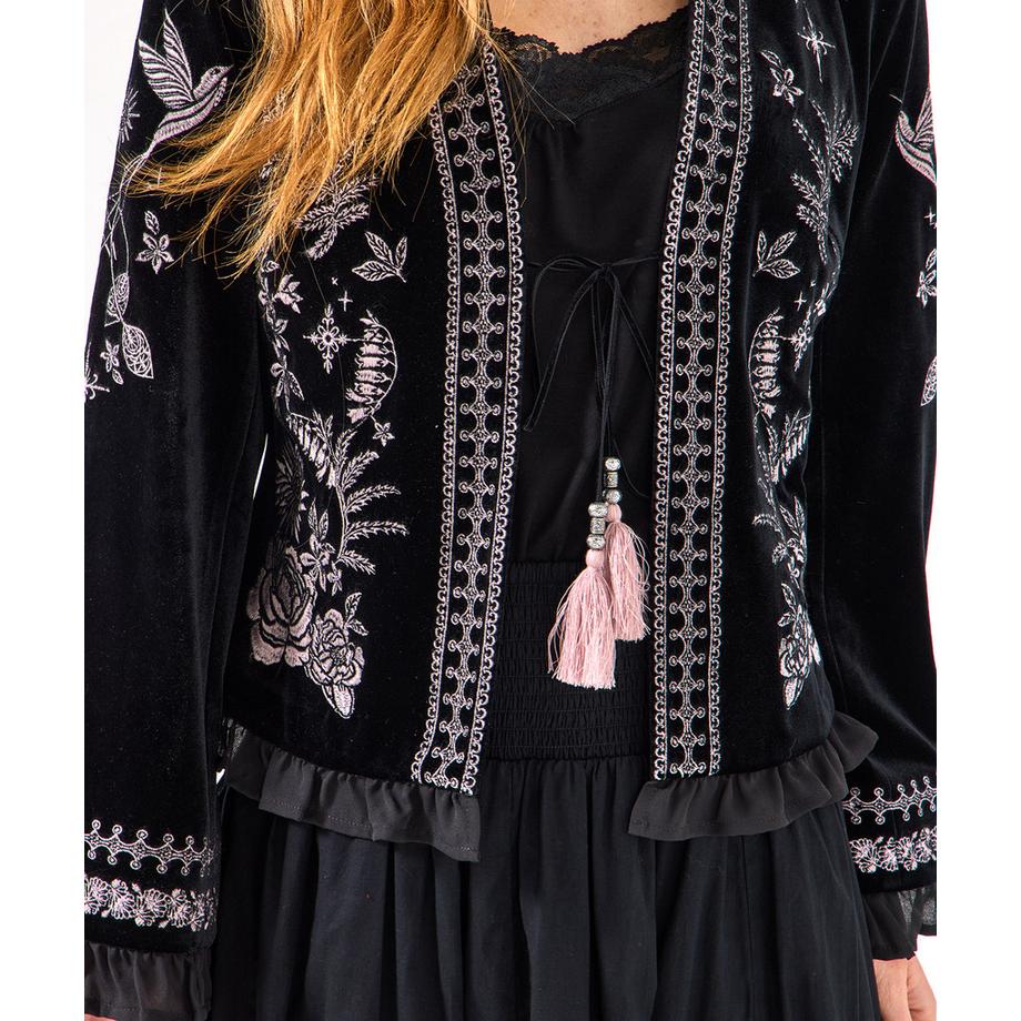 Joe Browns Boho Jacke Weite Ärmel Stickerei  