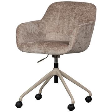 Chaise de bureau Morros taupe