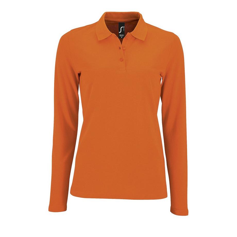 PiquePoloShirt, langärmlig