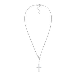 Elli  Halskette Y-Kette Kreuz Infinity Symbol 925 Silber 