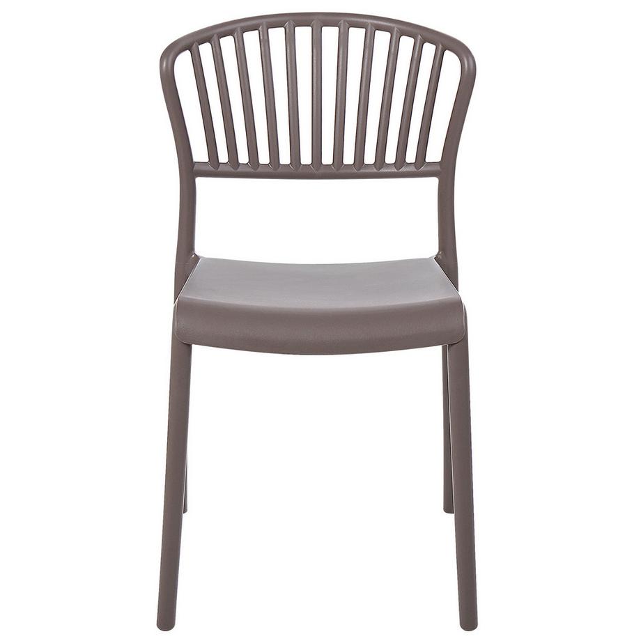 Beliani Set di 4 sedie da giardino en Polipropilene  GELA  