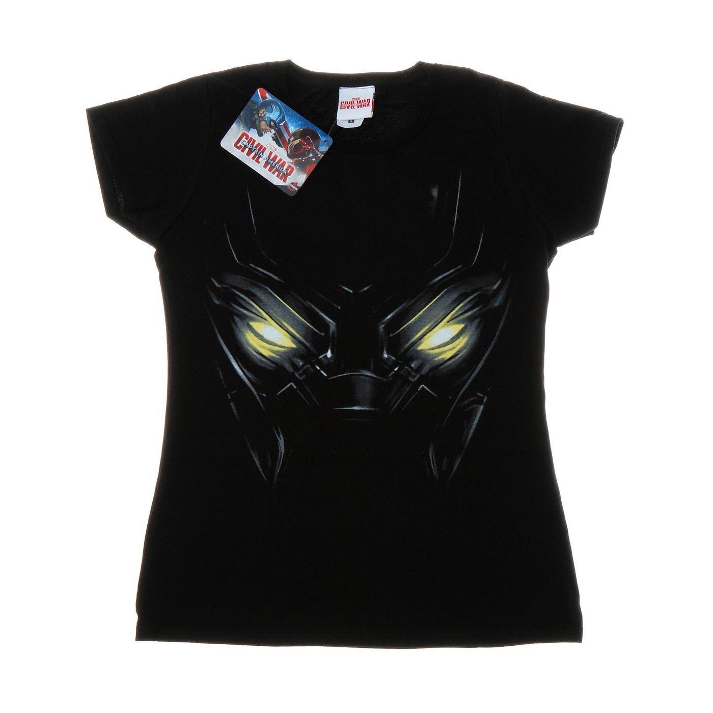 Image of Black Panther Eyes Tshirt Damen Schwarz M