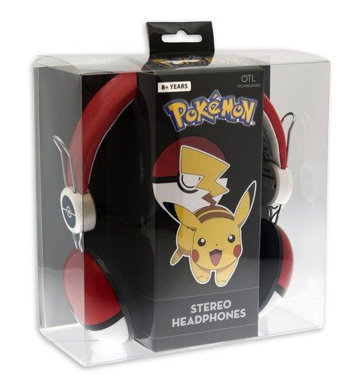 Pokémon  Pokémon-Kopfhörer Dome Tween, On-Ear, 90 dB – Pokéball 