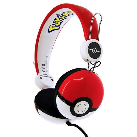 Pokémon  Cuffie Pokémon Dome Tween, On-Ear, 90dB - Pokéball 