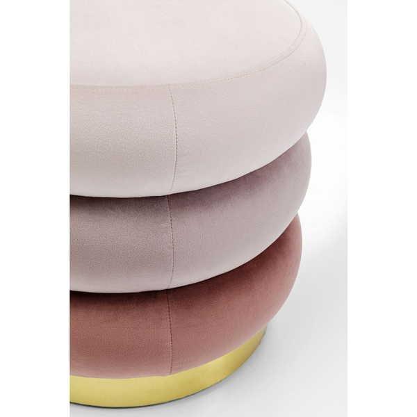 mutoni Tabouret Sandwich Rose  