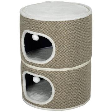 Tiragraffi Per Gatti FENIXSHOP24 - Albero 150 Cm Con Cuccia E Rivestimento In Sisal - Foto 10