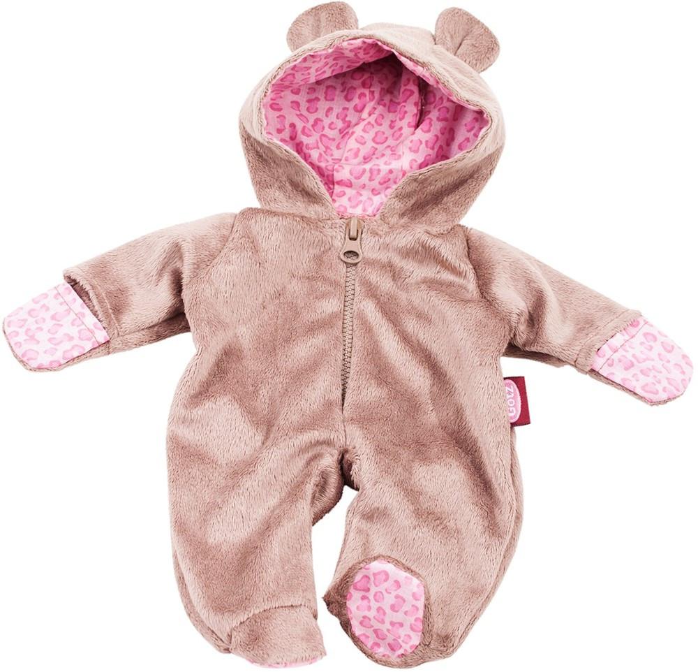Götz  3402821 Onesie Teddy Einteiliger Overall Puppenbekleidung Gr. L 1-teiliges Bekleidungsund Zubehörset für Babypuppen von 48 50 cm 