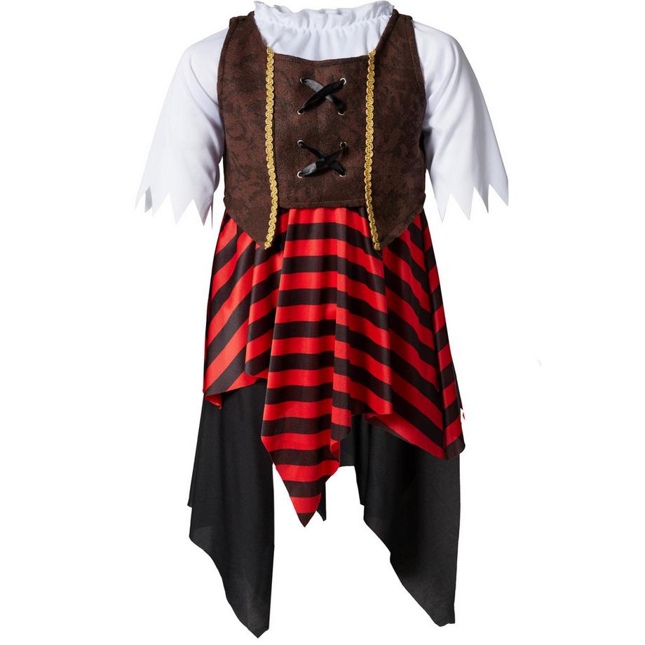 Tectake  Costume da ragazza Pirata 