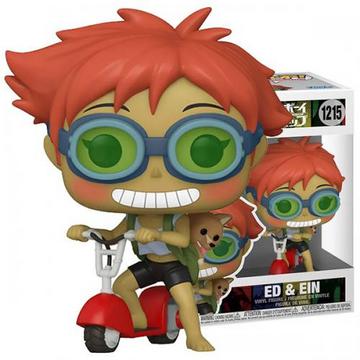 Funko POP! Cowboy Bebop : Edward on Scooter w/Ein