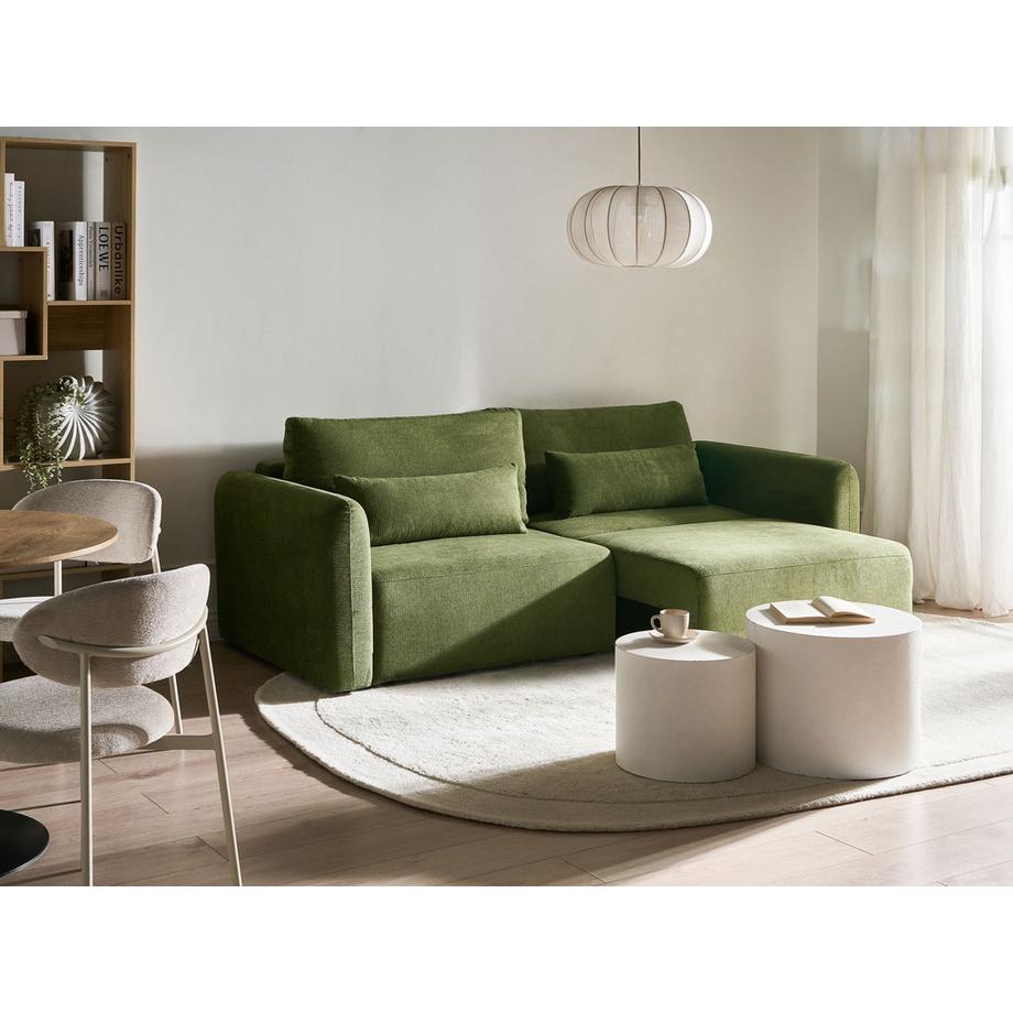 Beliani 3 Sitzer Sofa aus Stoff  VAXHOLM  