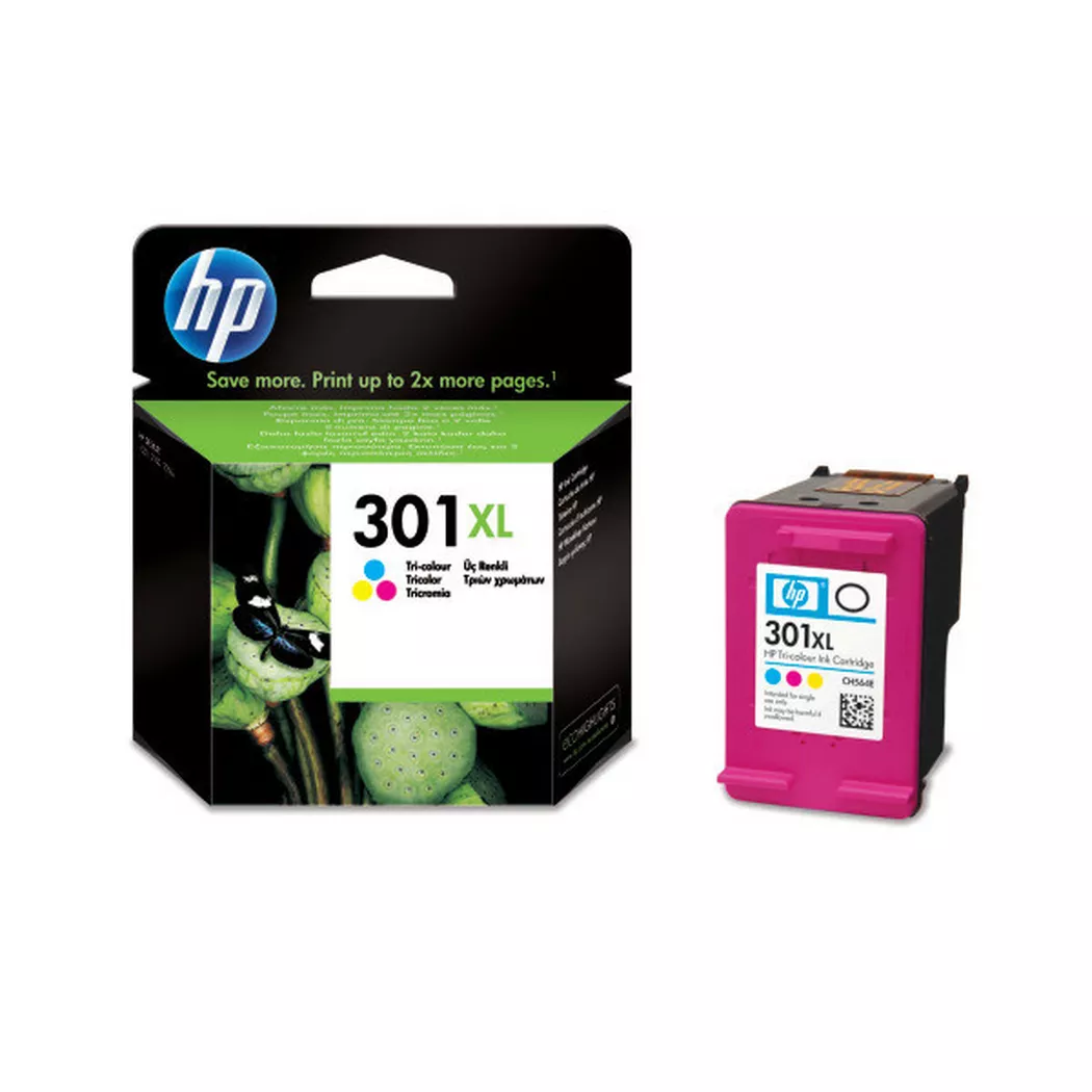Hewlett-Packard – HP Tintenpatrone 301XL color CH564EE DeskJet 2050 330 Seiten, One Size, Multicolor