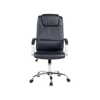 Beliani Fauteuil de bureau en Cuir PU Traditionnel WINNER  