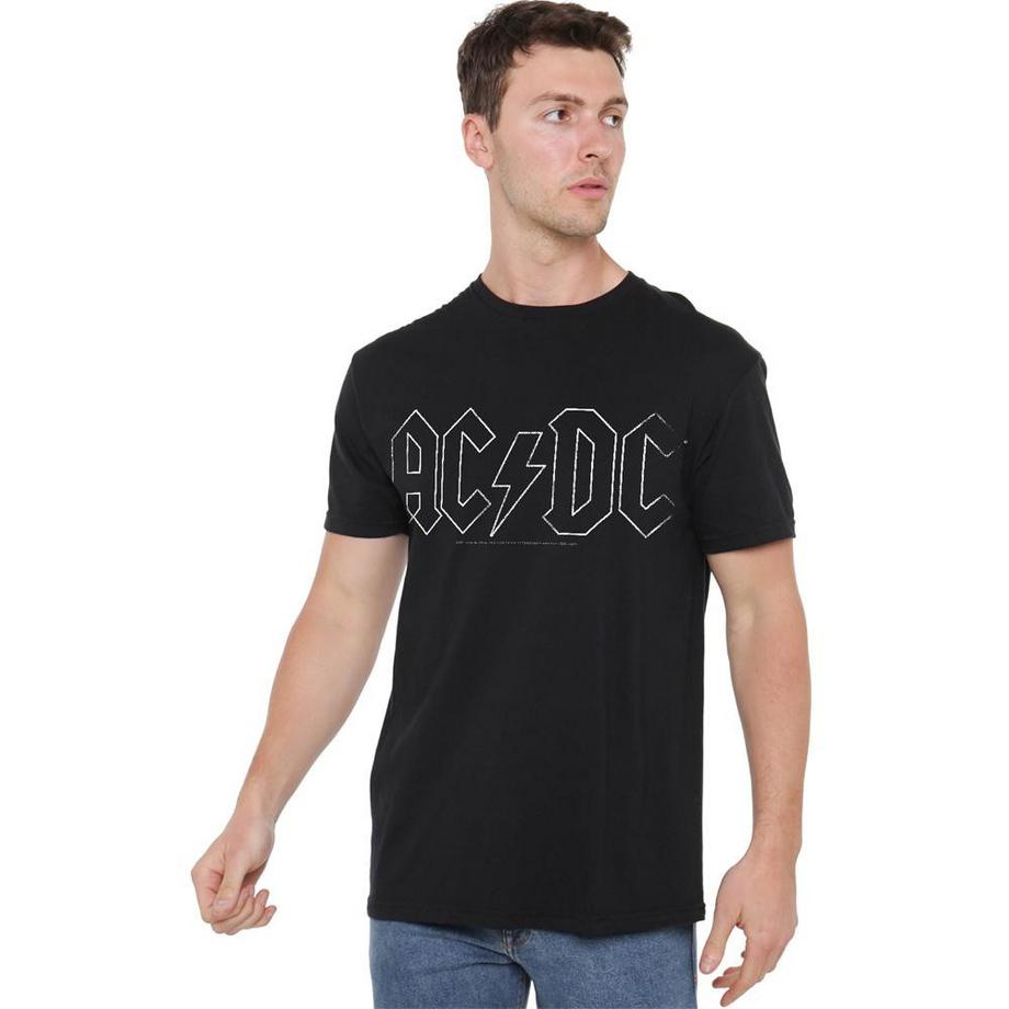 AC/DC Outline Logo T-Shirt  